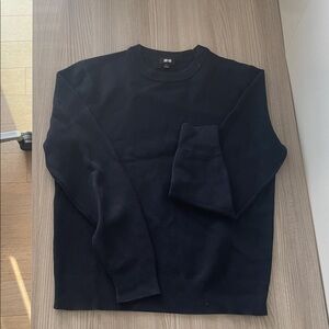Uniqlo Men's Dark Blue Crewneck Sweater